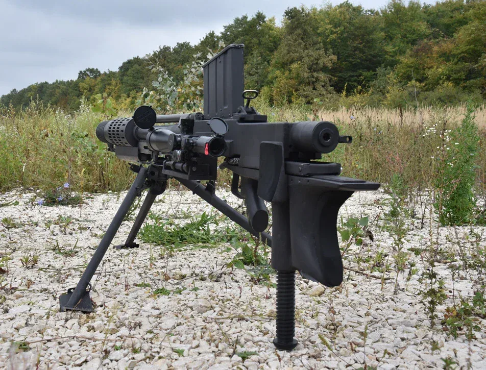 SARAC 99 Heavy Anti-Materiel Rifle, rear three-quarter