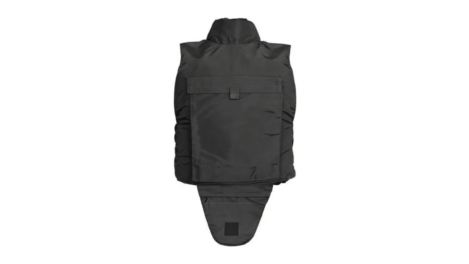 SENTRY ballistic vest, Rear view
