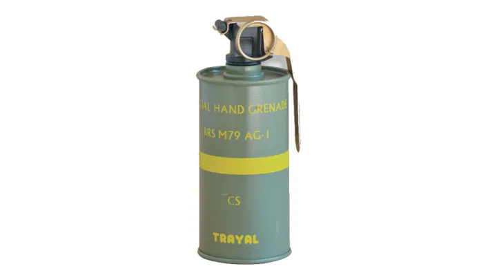 BRS M79 AG-1 CS hand grenade