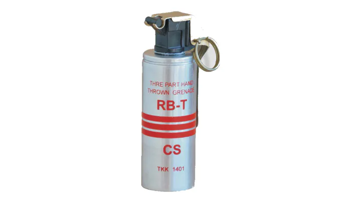 RBT-CS three-part CS hand grenade