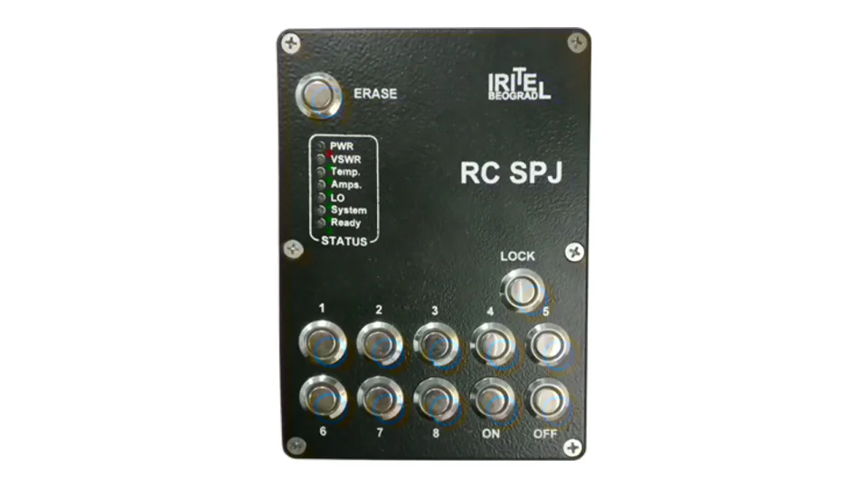 SPJ-1 wideband self-protection radio jammer against RCIEDs, RC SPJ remote control panel