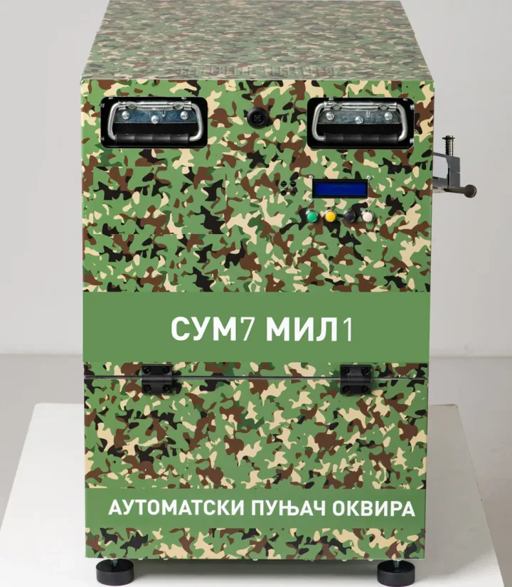 SUM7 MIL1 automated multi-calibre magazine loader