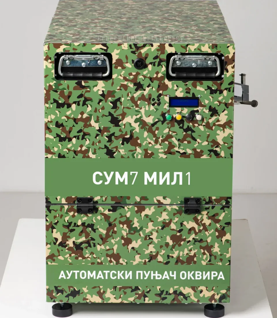 SUM7 MIL1 automated multi-calibre magazine loader