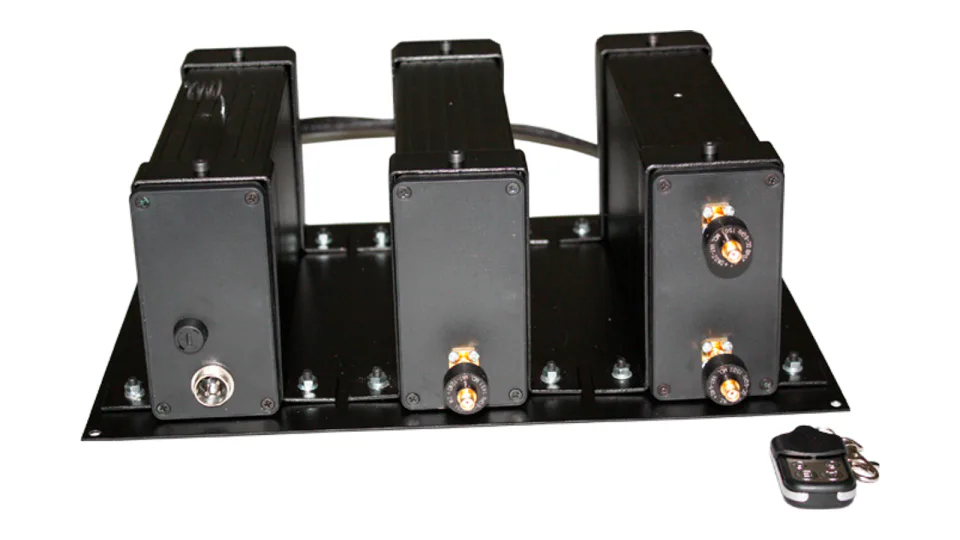 VPJ-3 vehicle protection jammer, Rear antenna ports